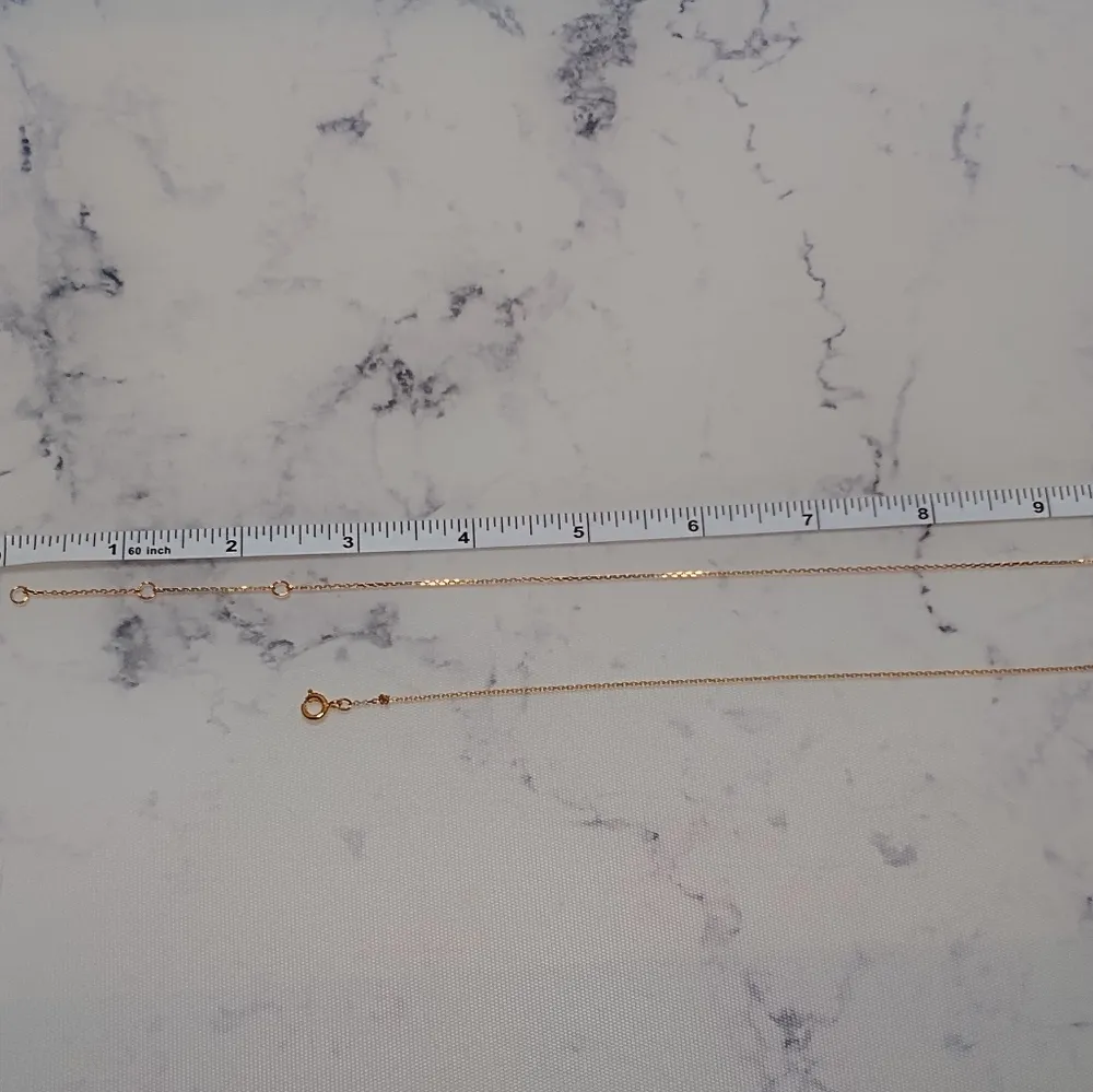 BaubleBar  N Nameplate Necklace - Image 7