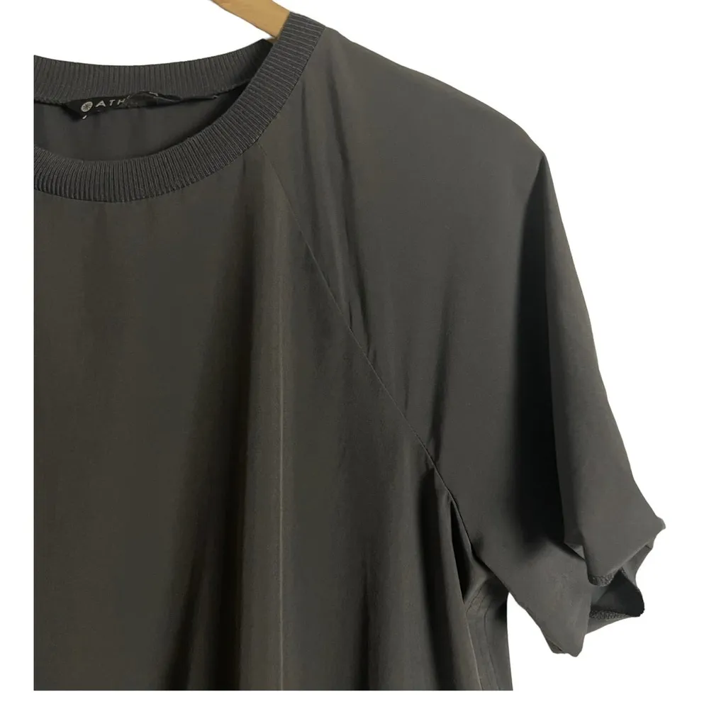 Athleta Zephyr Short Sleeve Tee in Arbor Olive Green Size Small - Image 5