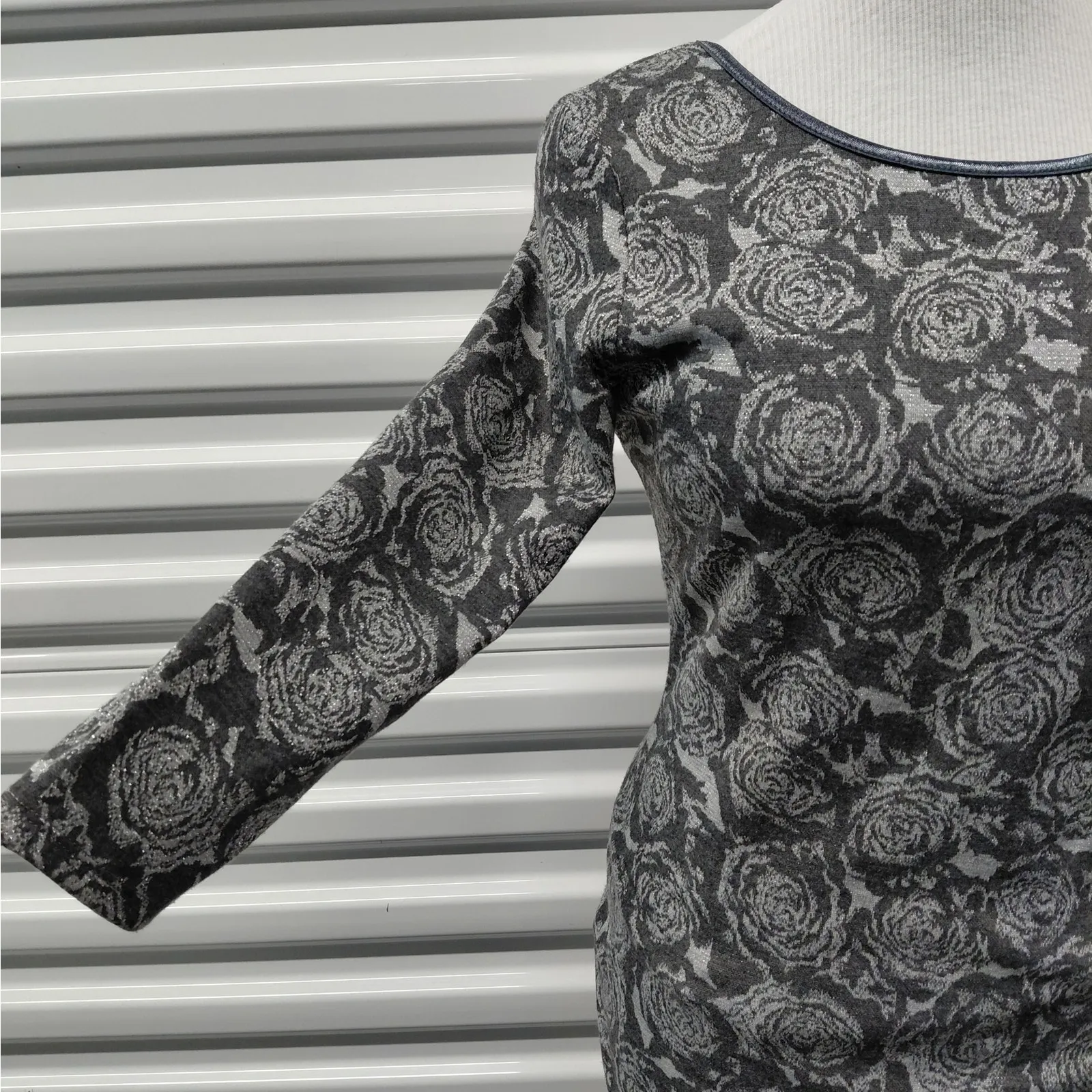 Crystal Doll Bodycon Dress Juniors Medium Feminine Whimsigoth Dark Coquette - Image 5