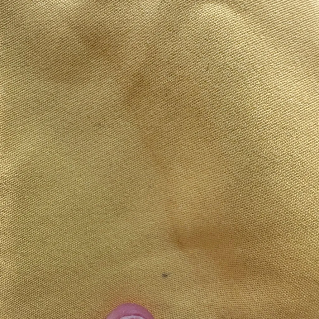 Boston Proper Yellow Pants Size 6 Cotton Polyester Blend Zip Fly Pockets Spring - Image 2