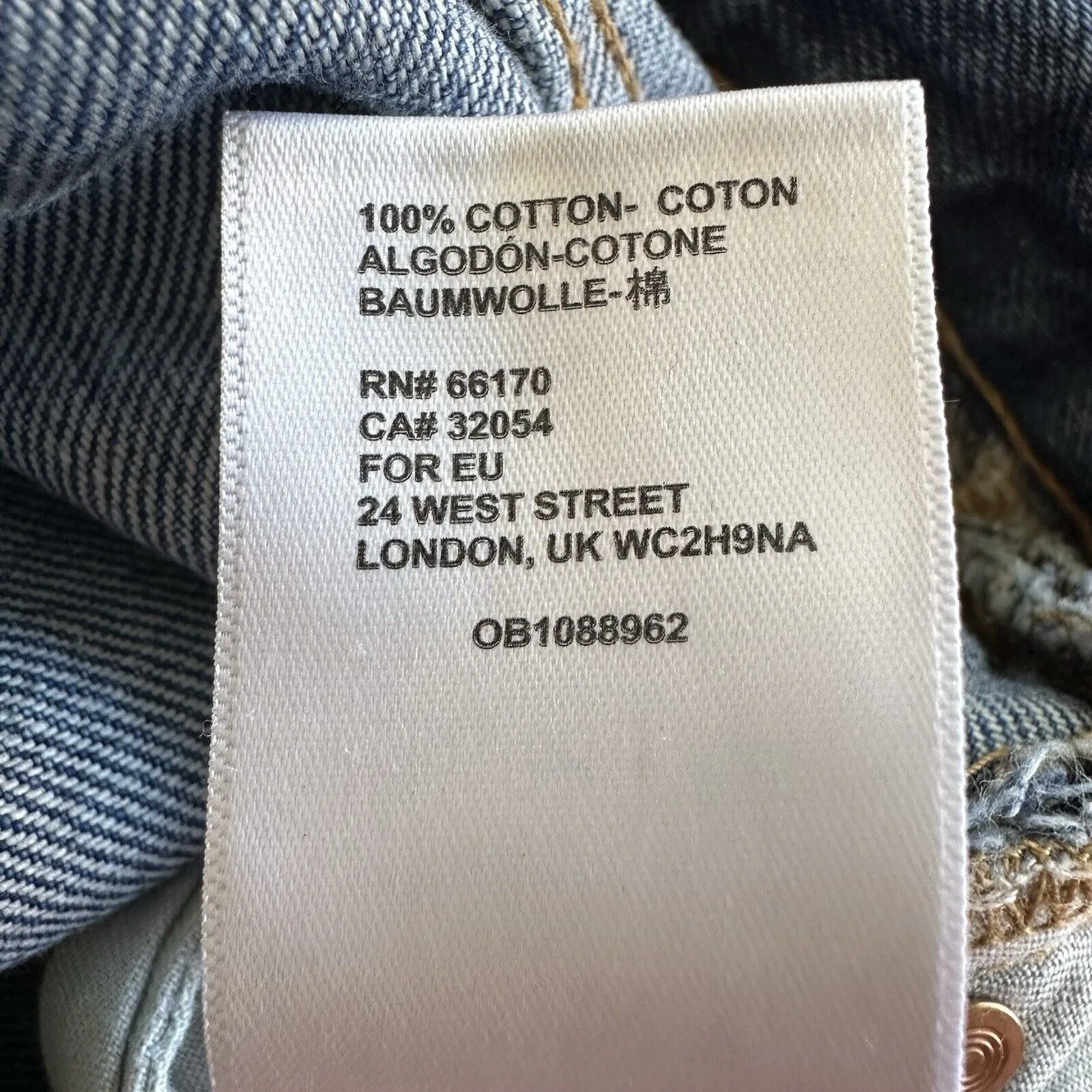 BDG Slim Straight High Waisted Button Fly Raw Hem Jeans Size 29 - Image 9