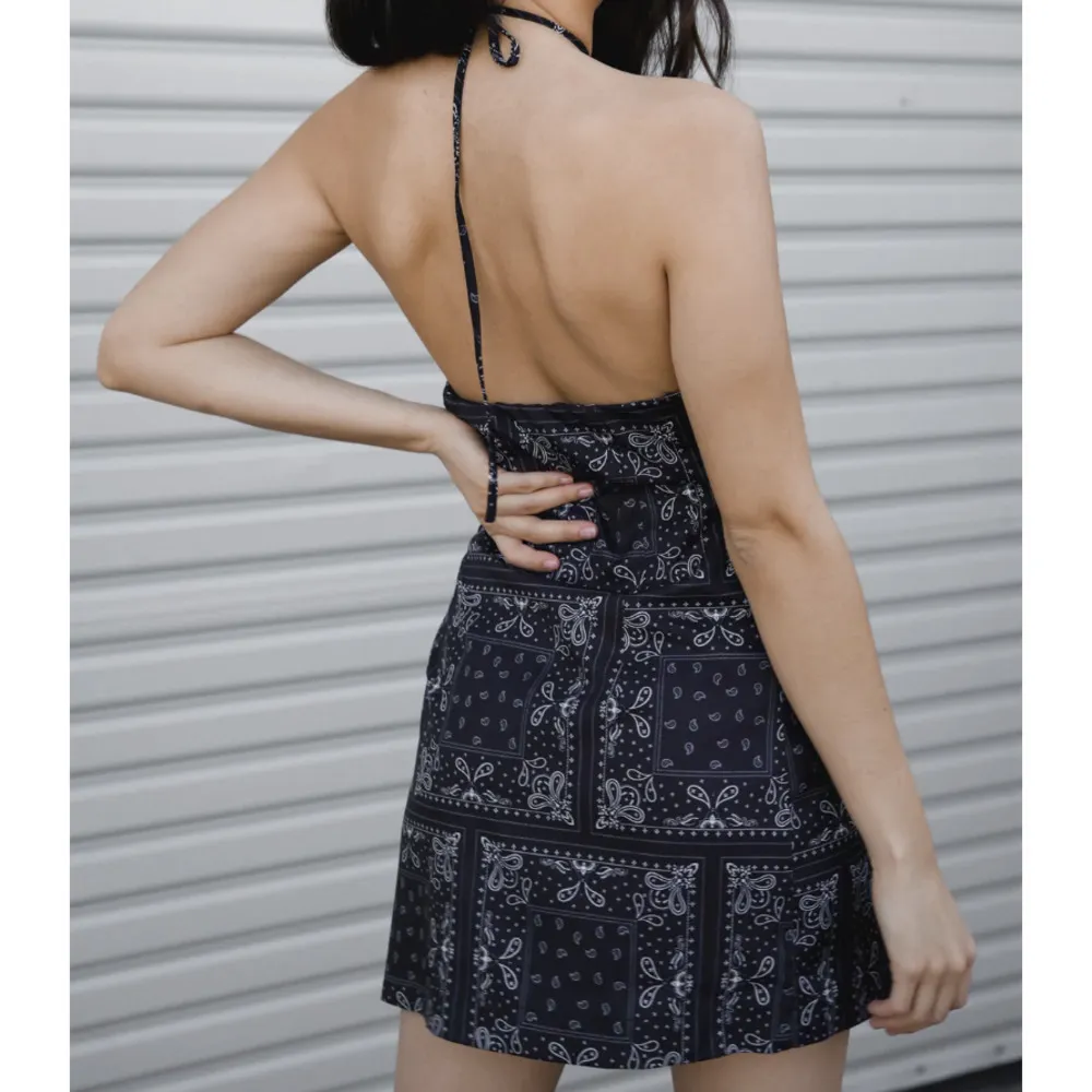 Elodie Paisley Halter Dress​​​​​​​​​​ - Image 2