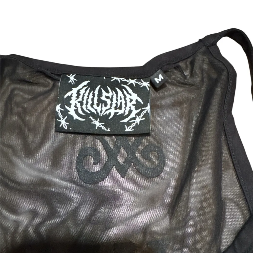 Killstar “Live Your Dream” Gothic Witch Racerback Tank - M - Image 4