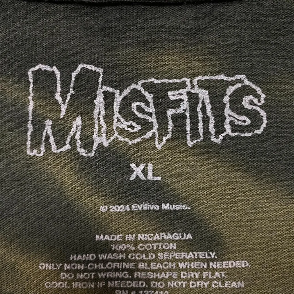 Misfits Mommy Can I Go Out & Kill Oversized Band Tie Dye Extra Large - Image 4