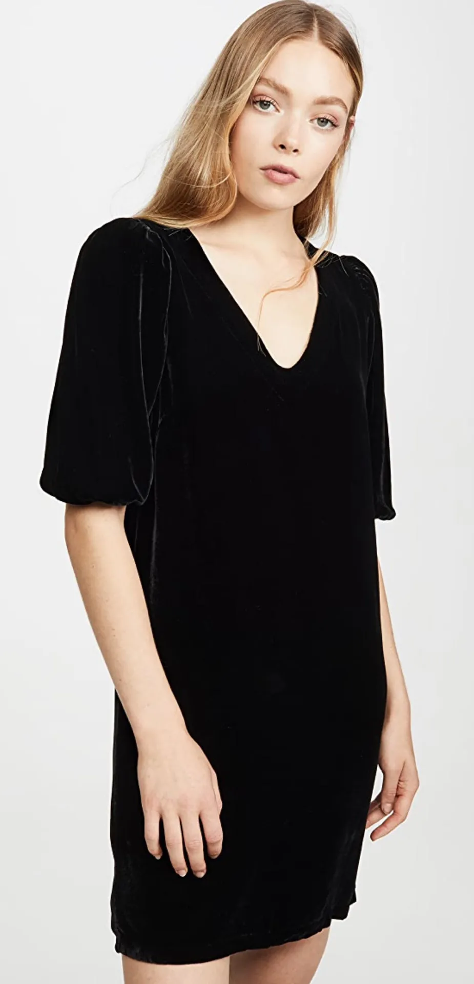 Carissa Velvet Mini Dress - Image 4