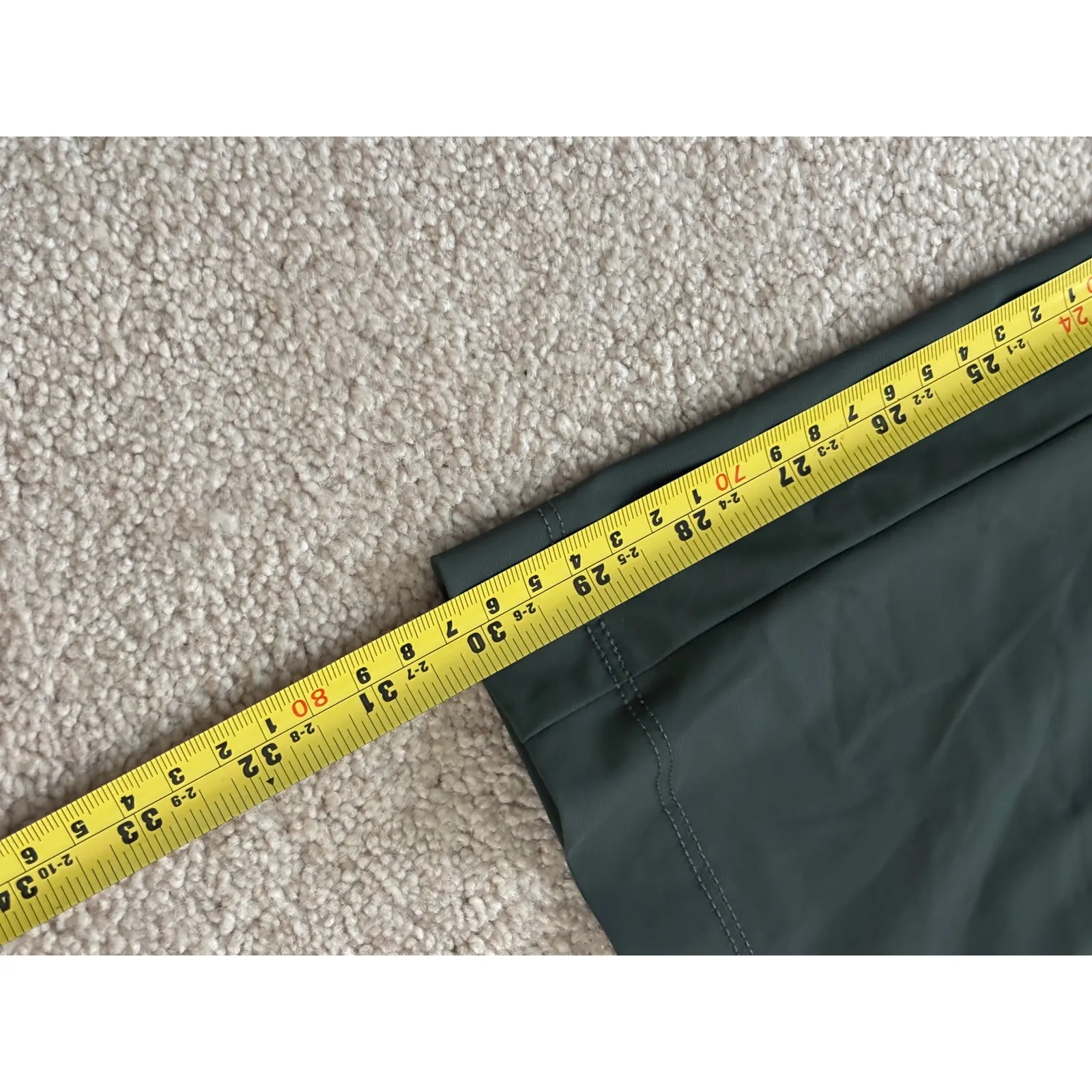 Old Navy Sleektech Go Dry Cargo Pants Dark Green Size L - Image 6