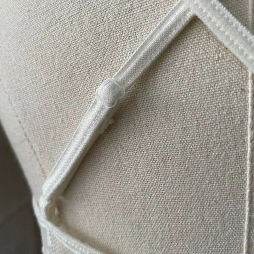 Victoria's Secret stretchy sheer lace chemise ivory Small - Image 8