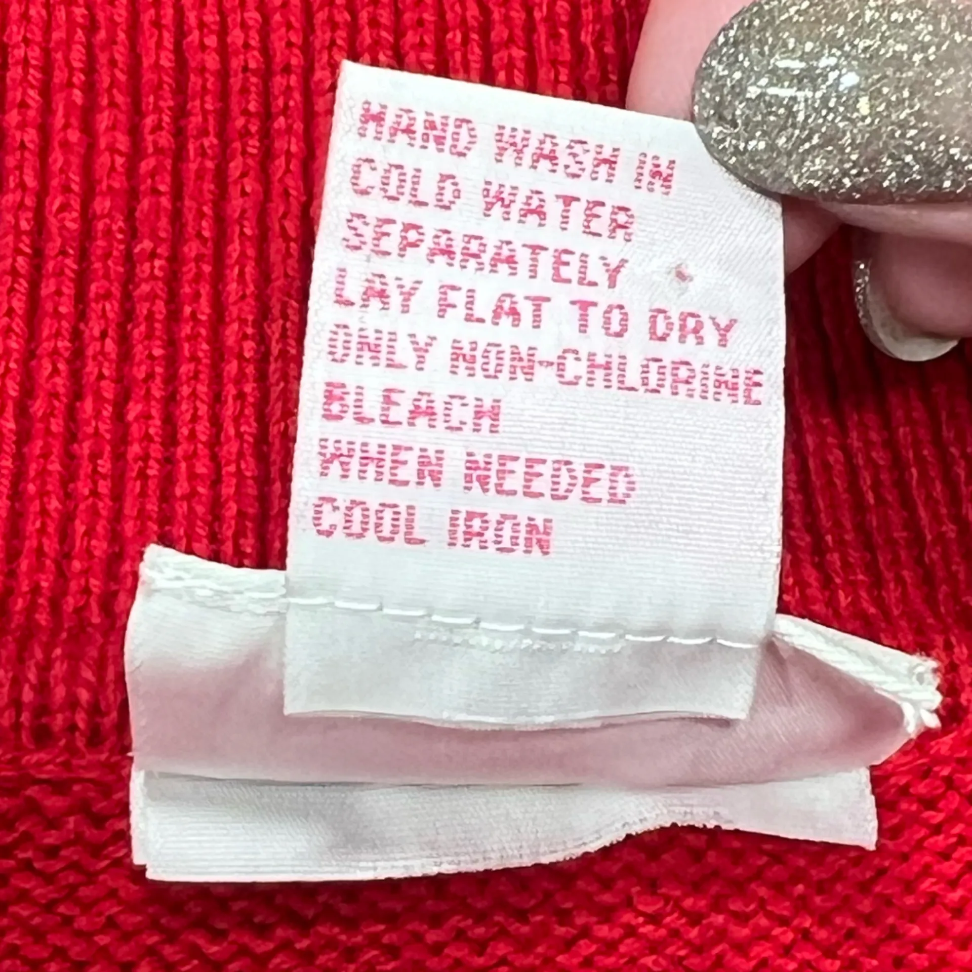 Patriotic Sweater L Red Size L - Image 9