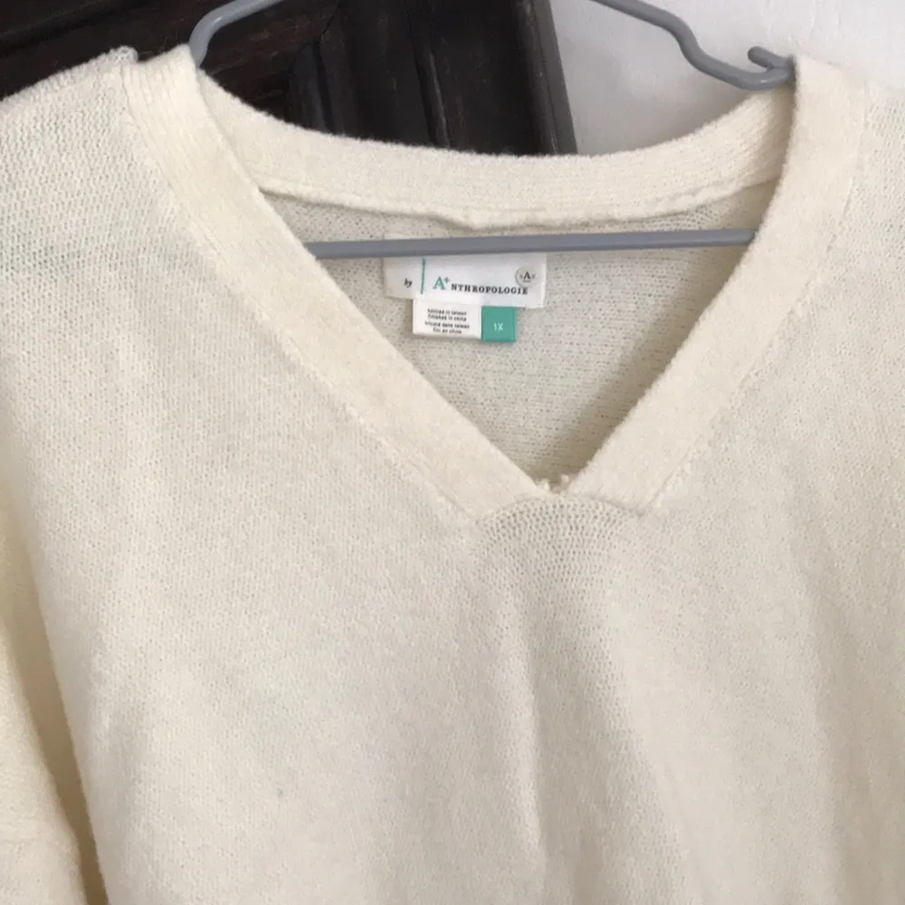 NWT Anthropologie Joy Fringe Sweater - Image 4