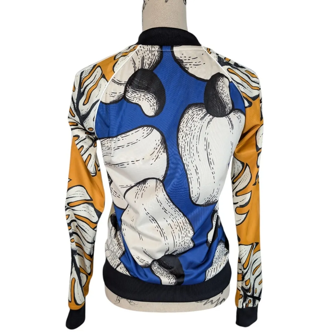 Adidas Originals x FARM Rio Graphic Track Jacket Women’s Size XS Zip Up - Image 2