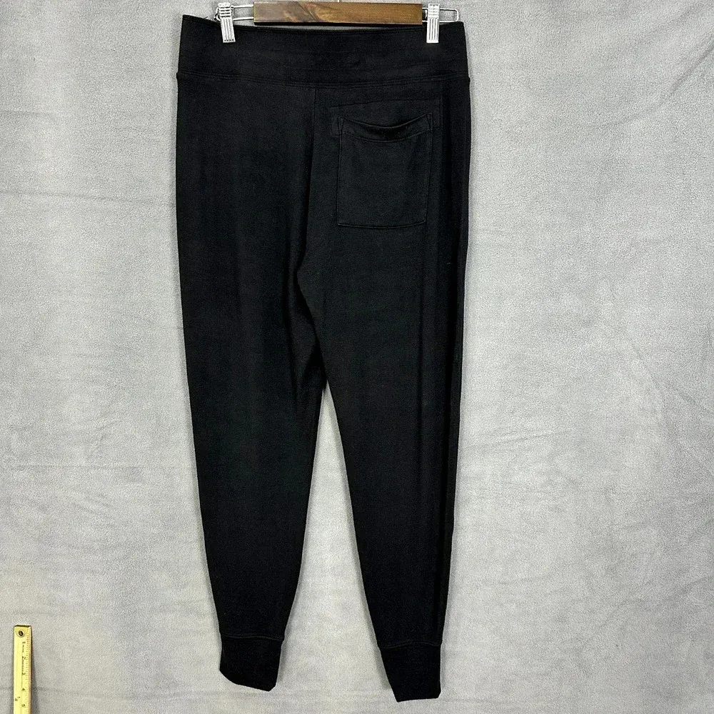 Athleta Brooklyn Heights Jogger Pants Womens Small Black High Rise‎ Athleisure - Image 3