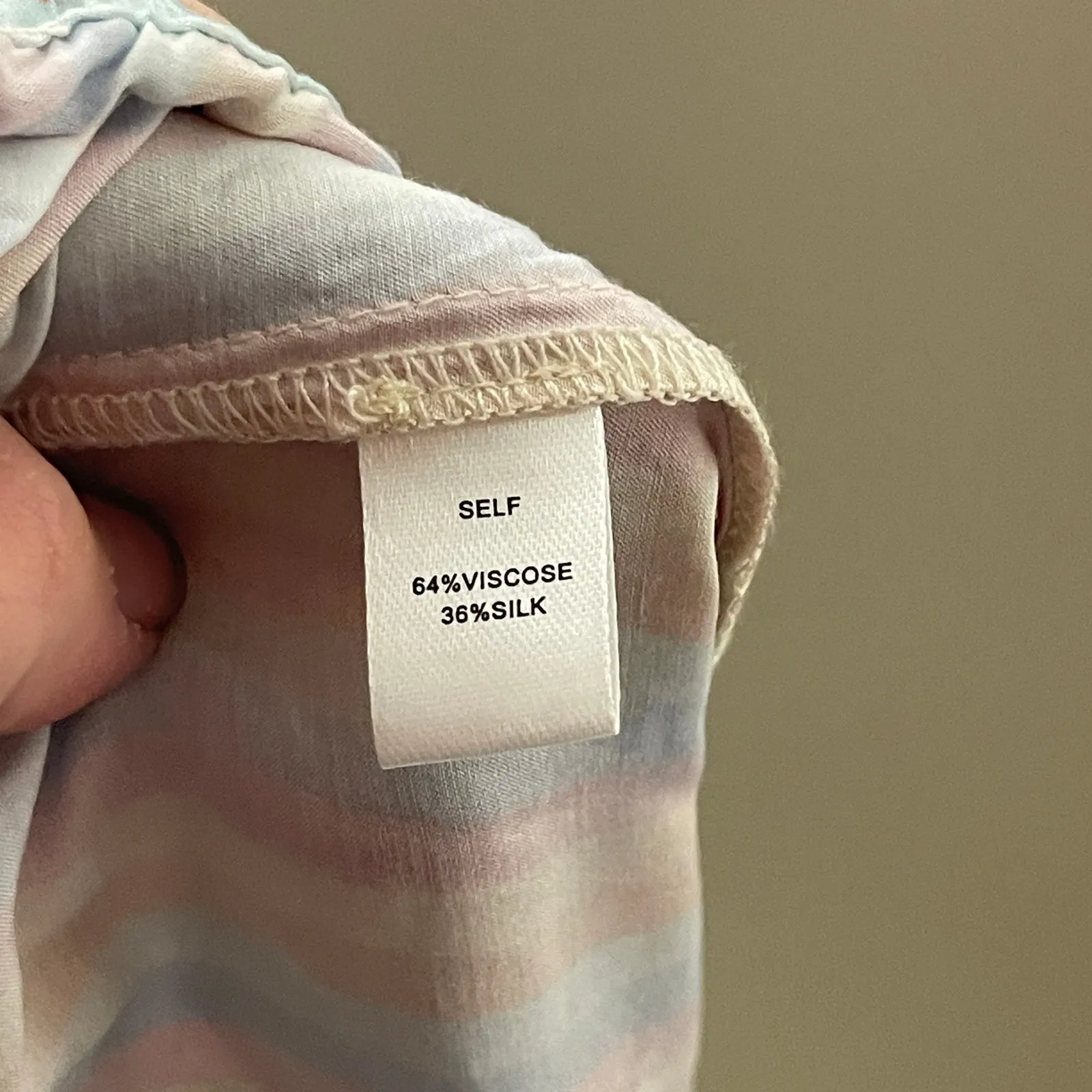 MORGAN LANE Chantal pajama Pant in baby rainbow stripe sz M - Image 6