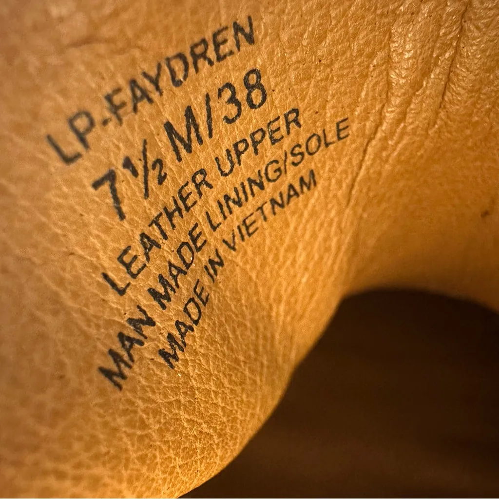 Lucky Brand Women's Brown Suede Zipper Ankle & Booties Boots SZ 7.5 Boho Shootie - Image 9