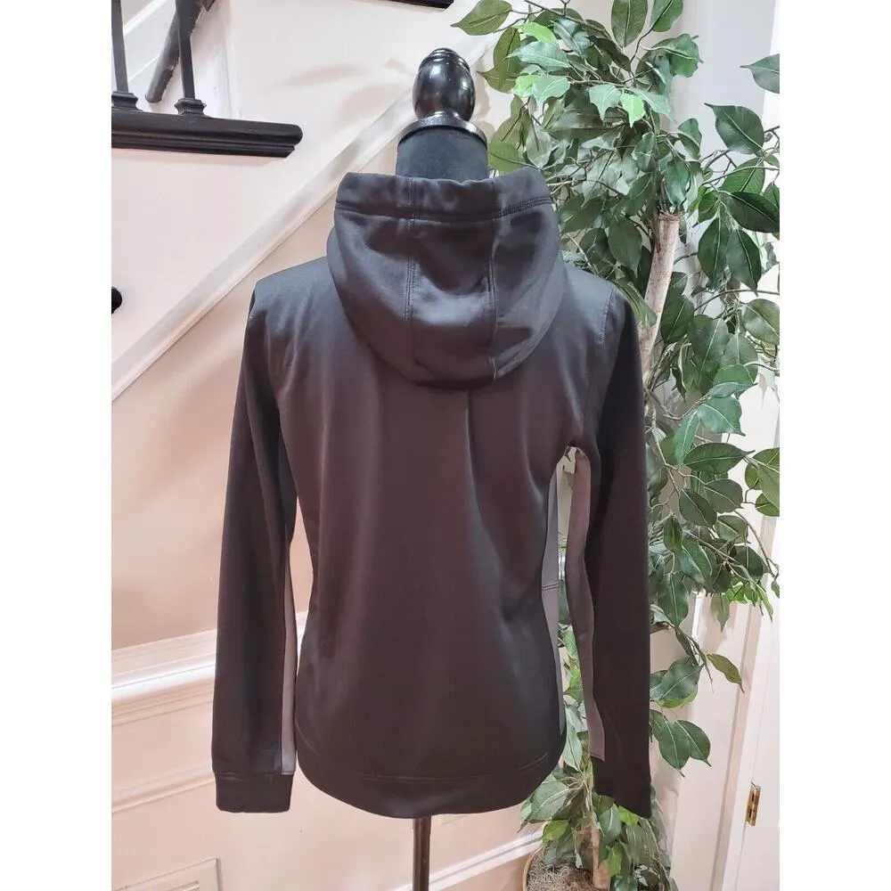 Sport-Tek Womens Black Long Sleeve Hooded Bulldogs Logo Activewear Jacket Small - Image 7