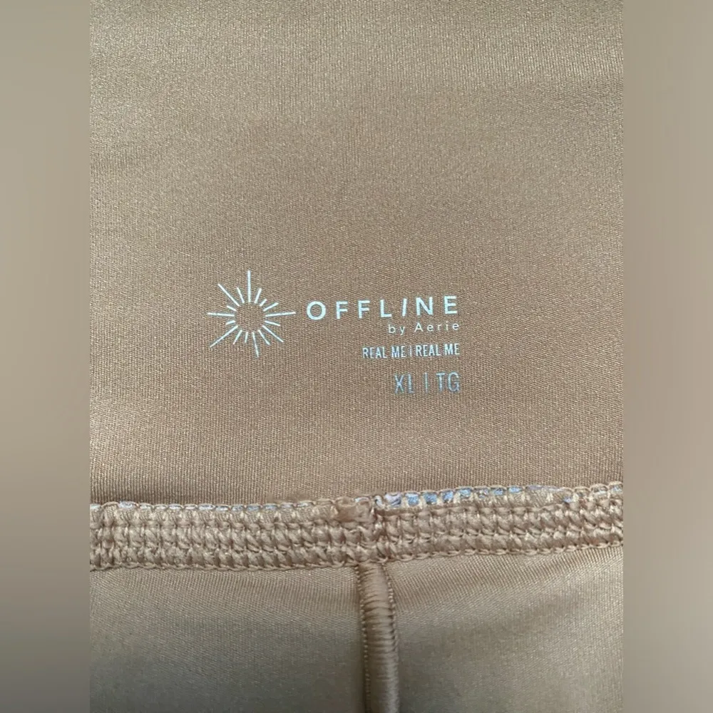 Offline by  Real Me tan leopard print pleated tennis skort, size XL - Image 4