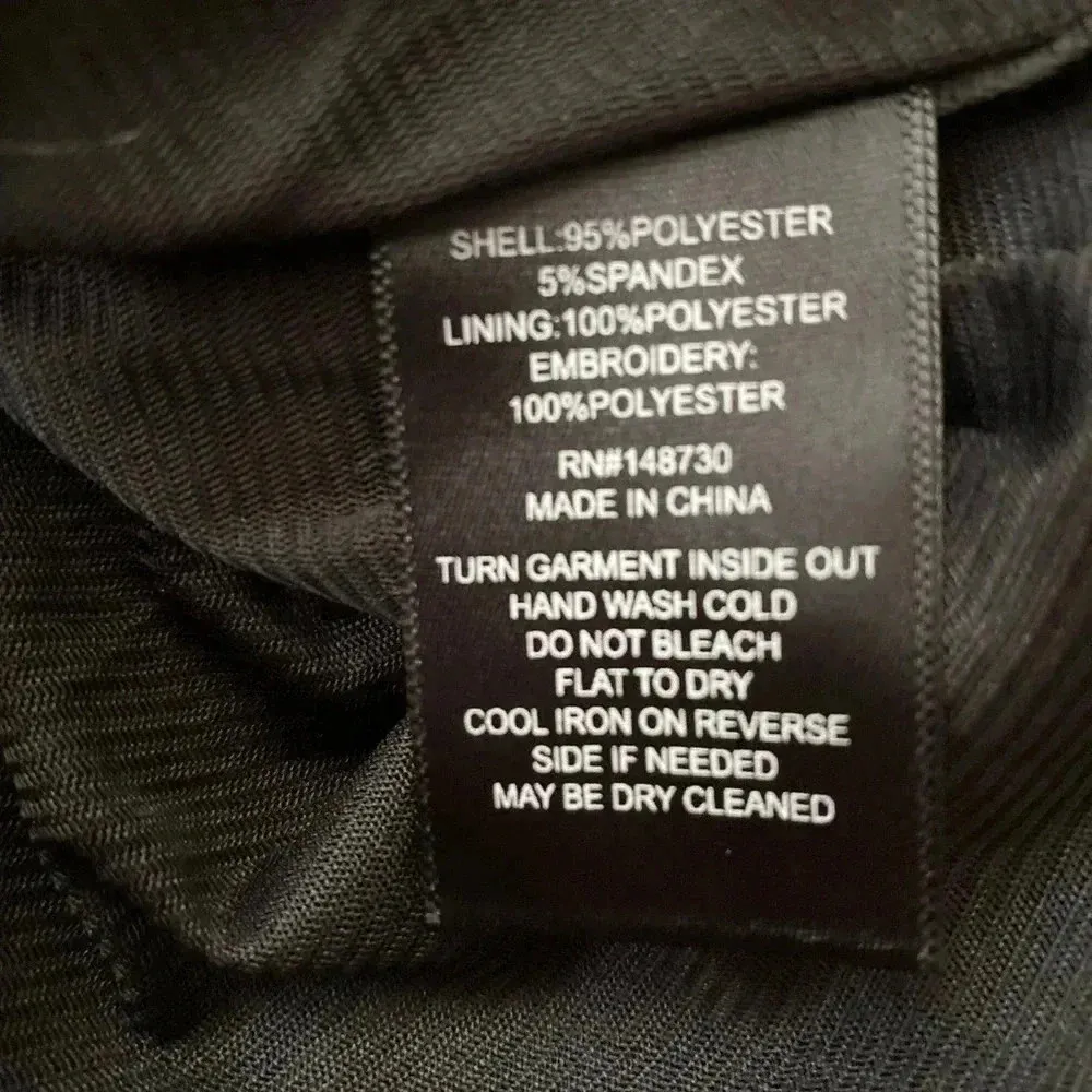 🆕 ECI Vintage Floral Embroidery Velvet Dress 8🆕 - Image 12