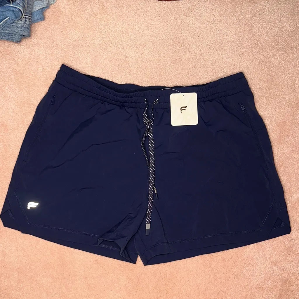 Fabletics The One Short 3” Workout Shorts Deep Navy NWT - Image 3