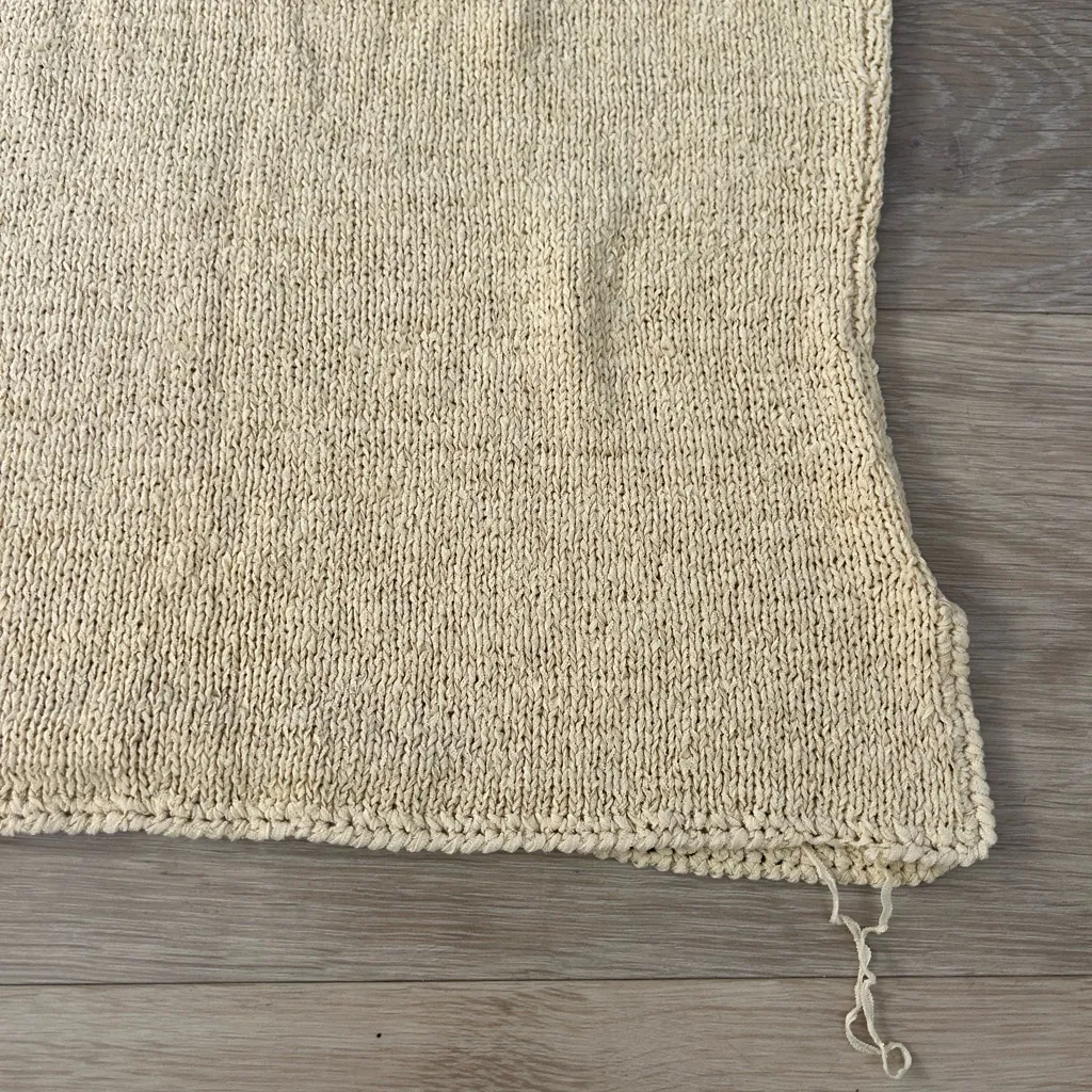 Worthington Crochet Shoulder Knit Tank Top — Medium - Image 8