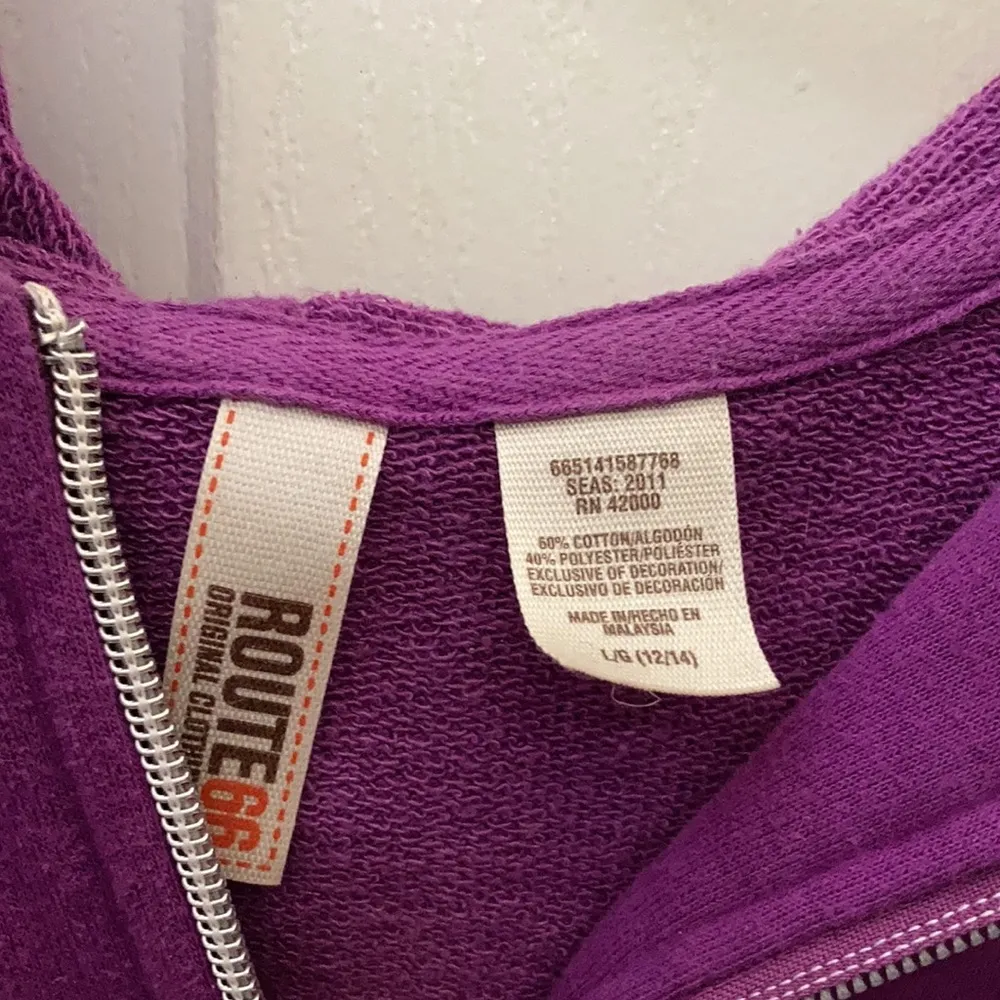 FINAL MARKDOWN Ladies’ Route 66 Hoodie Large - Image 3