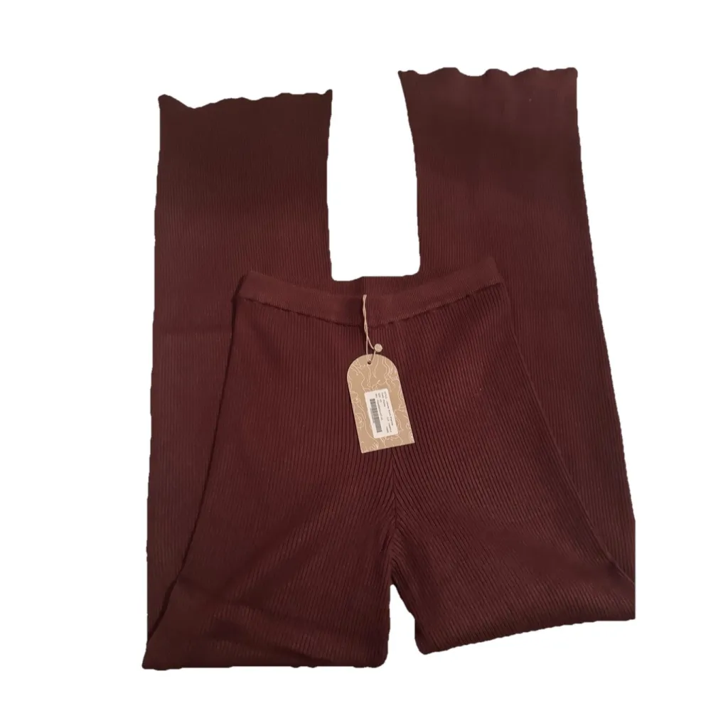 Meshki Jovie Knit Pants XS NWT High Waist - Image 2