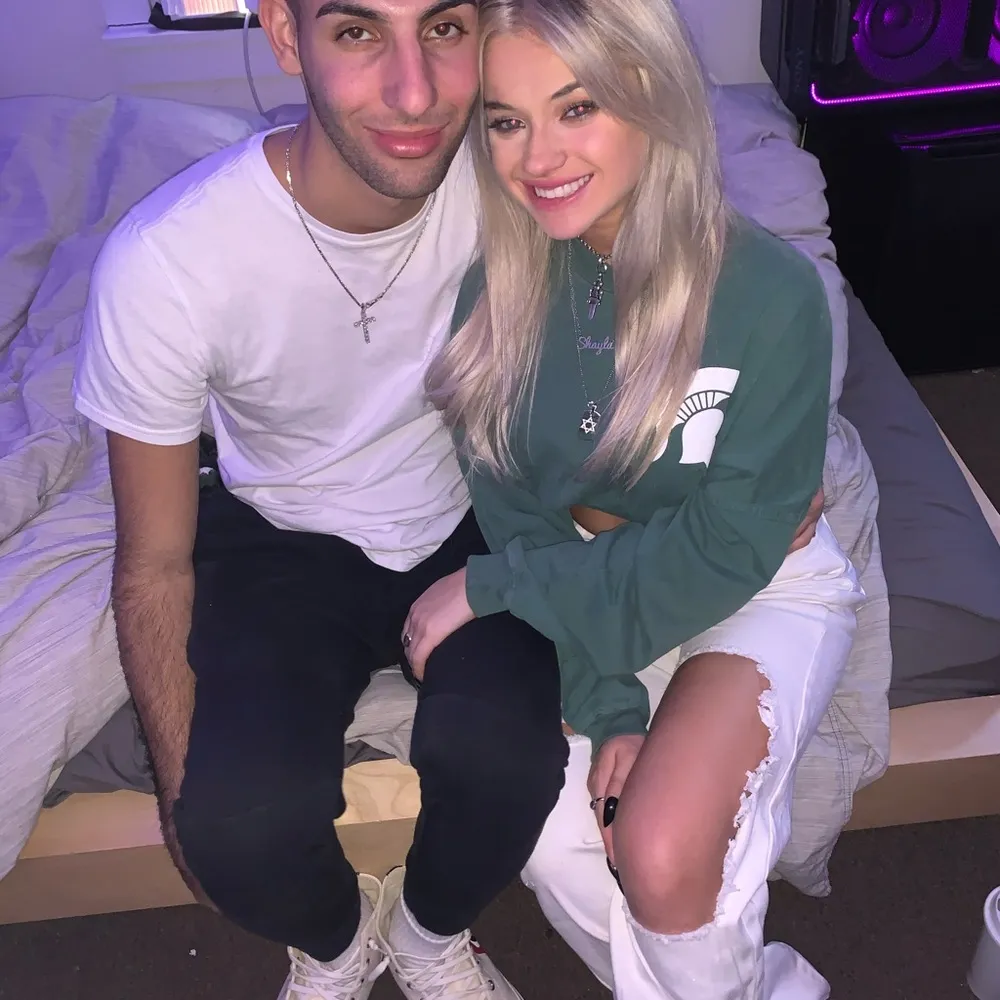 Michigan state university cropped long sleeve - Image 5