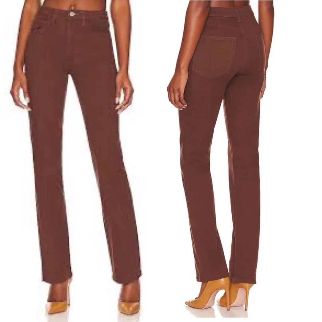WeWoreWhat Icon Classic Brown Women's Straight Leg Jeans size 31 - Image 2
