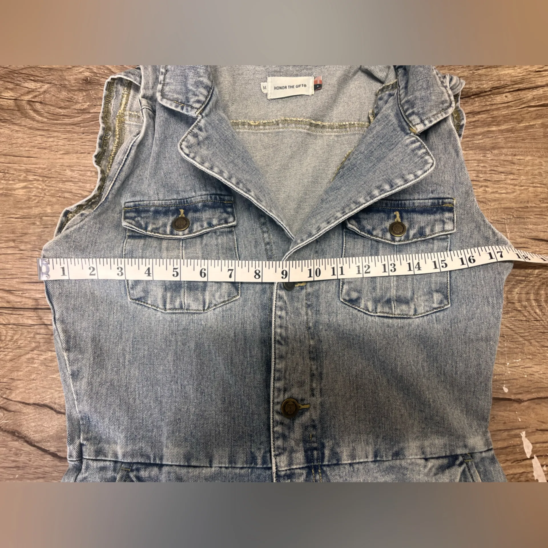 Honor The‎ Gift
Service denim jumpsuit size medium Blue - Image 6