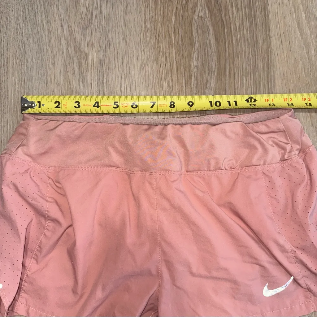 Nike Light Pink Athletic Running Shorts - Size Medium - Image 5