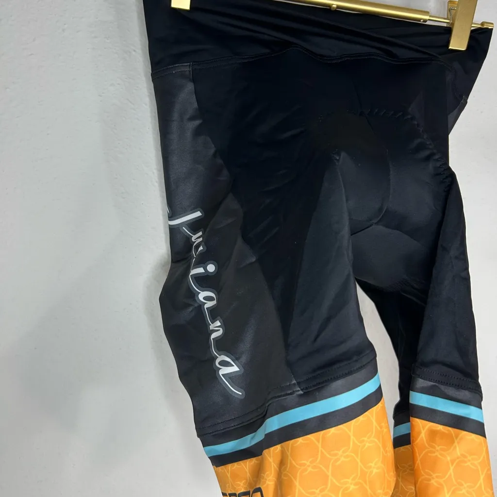 Juliana Women’s Cycling Jersey & Bib Short Set Capo Custom Sz M top/S bottom Black - Image 7