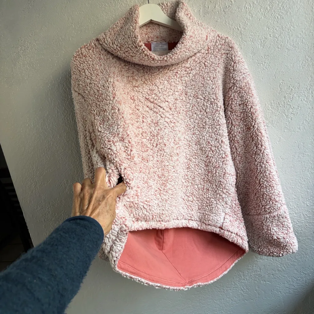 Lululemon warmth restore Cozy Pink Women's Sweater - Image 2