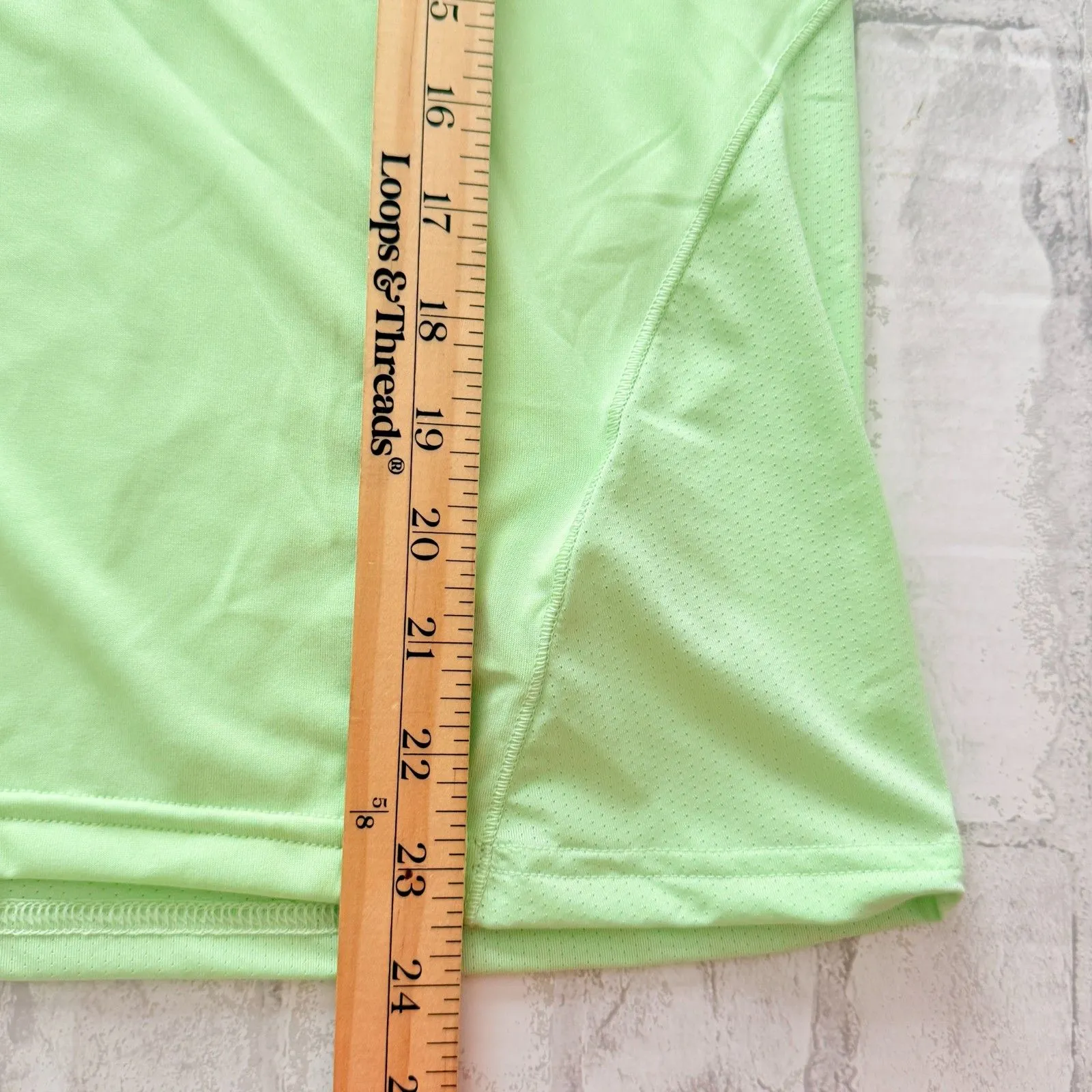 NWT Adidas WTR D4T Green Crewneck Mesh Back AEROREADY Stretch Training Tee Sz S - Image 7