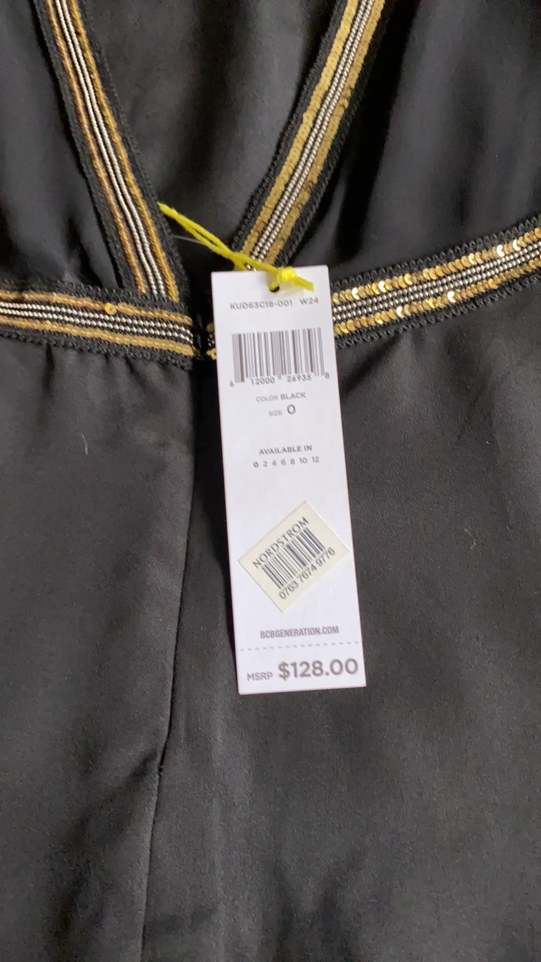 NWT  Black Cut Out Dress 0 - Image 6