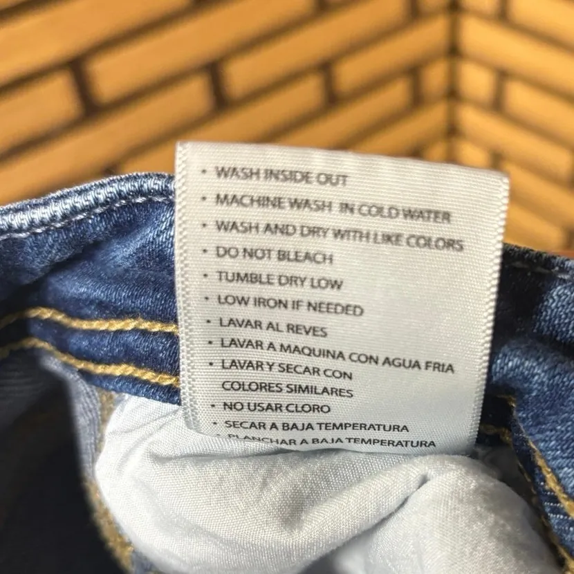 KanCan Flared Leg Jeans Size 23 Blue - Image 8