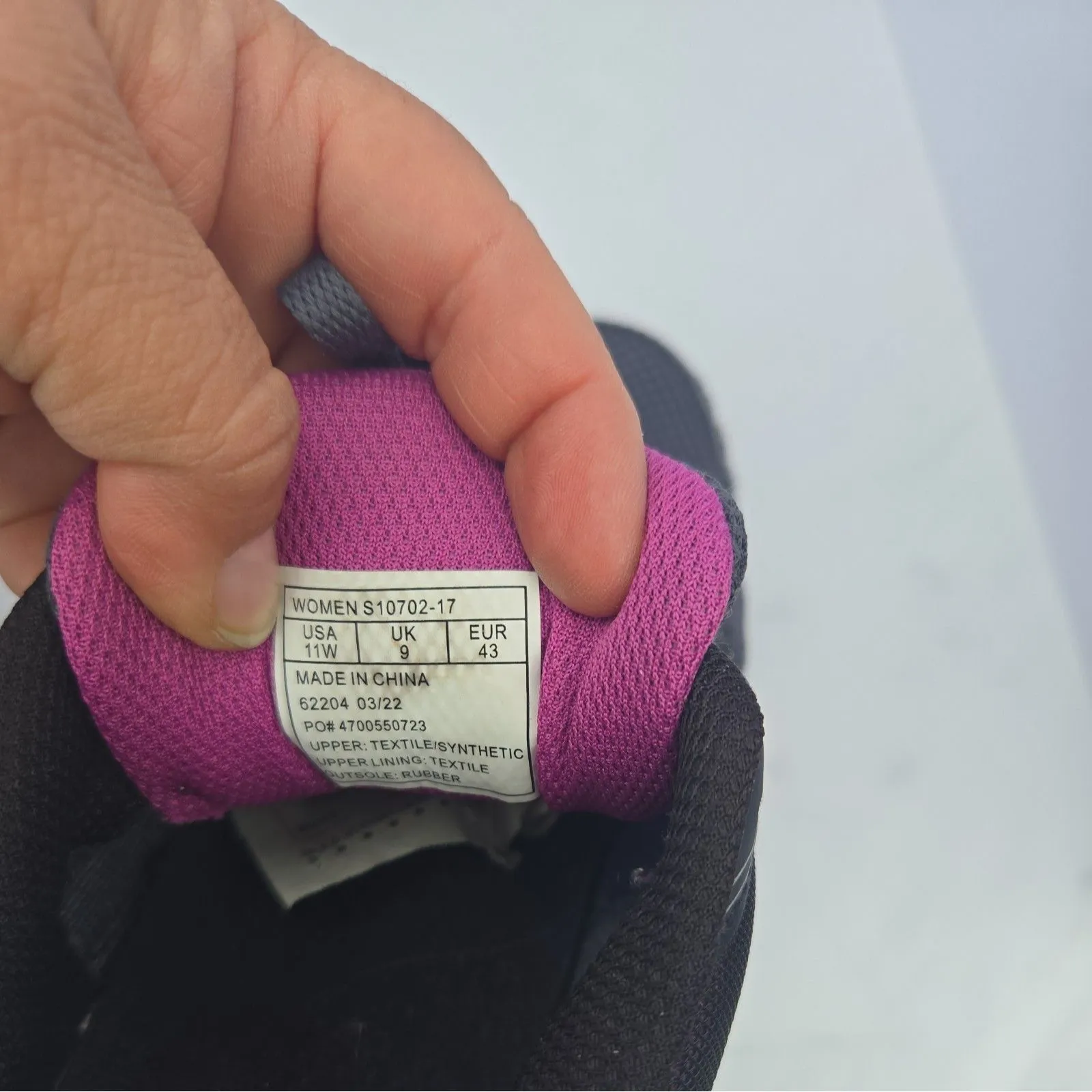 Saucony Womens Cohesion Gray Running Shoes Sneakers Size 11w - Image 9