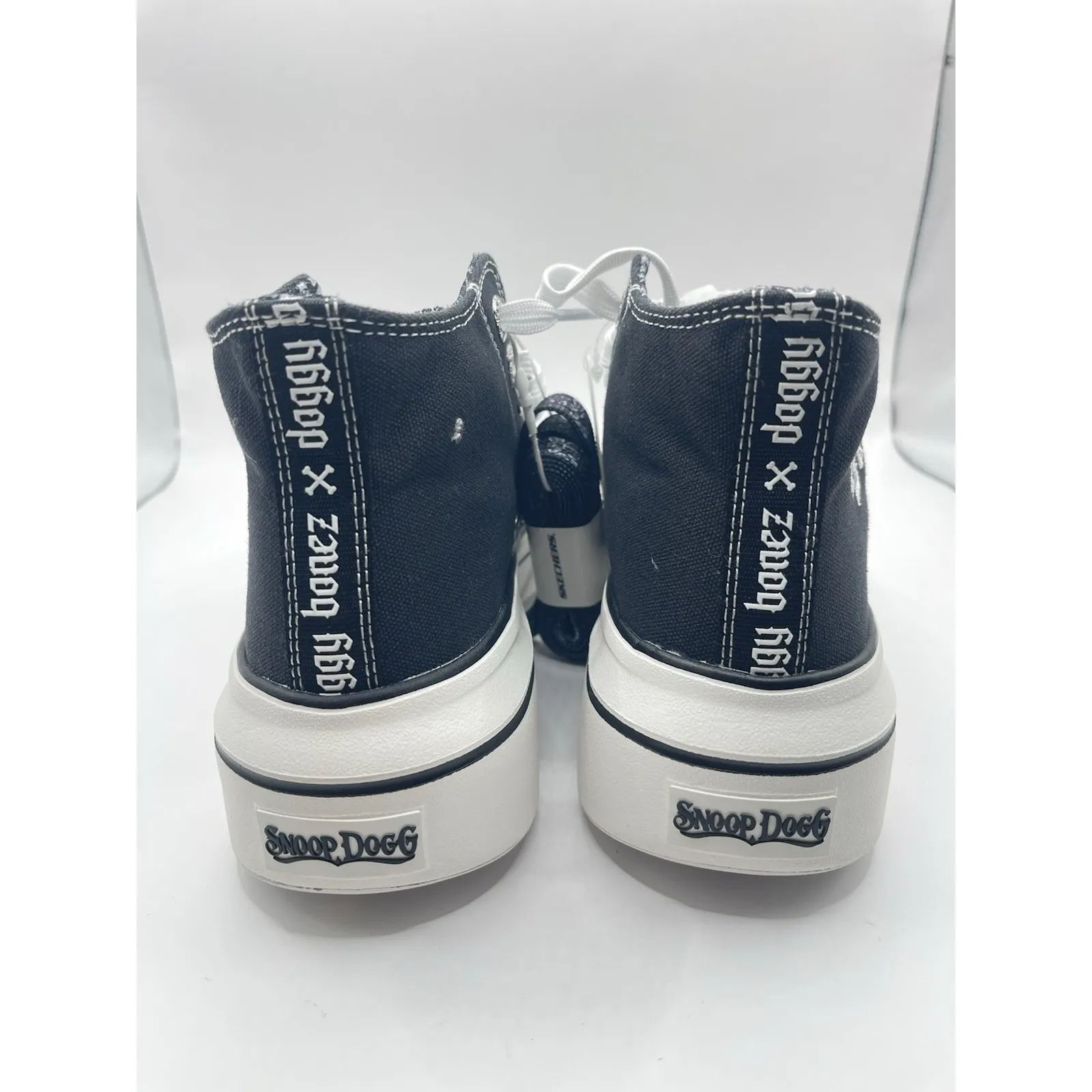 Skechers Snoop Dogg Snoop One Doggy Bonez Womens Size 5 Black Sneakers Shoes - Image 3