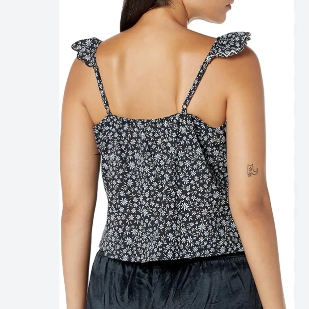 PJ Salvage top only loungewear scalloped NEW NWT floral xl button down pajamas - Image 6