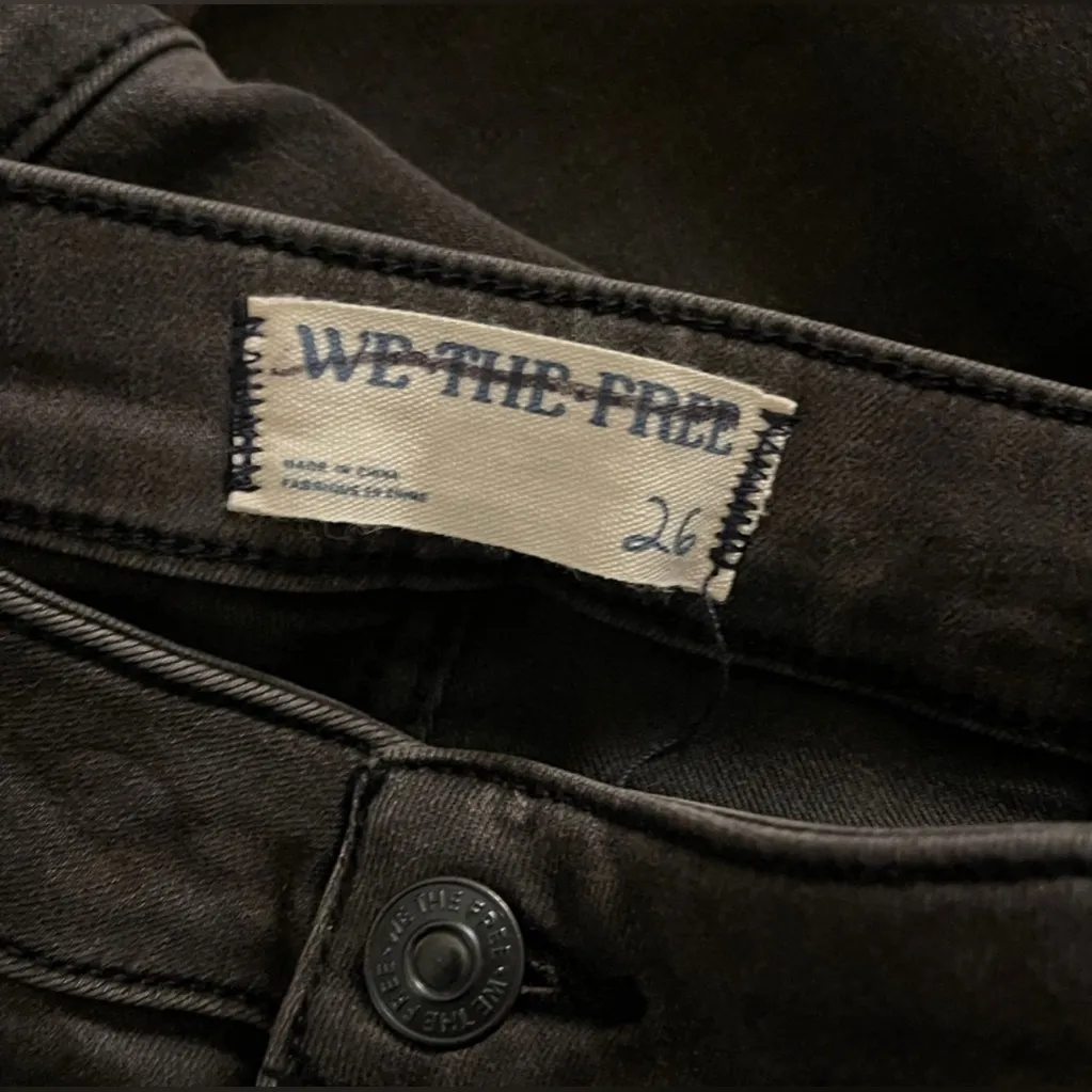 We The Free Just Float On Black Flare High Rise Jeans - Image 10