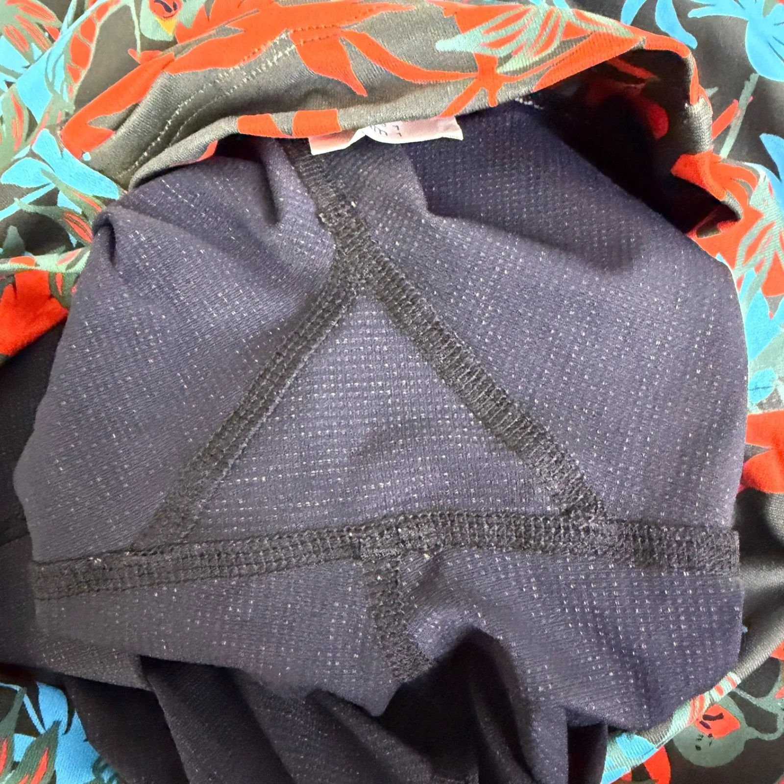 Dona Jo Ultimate Skirt Womens Size 1 Small Black Floral Pickleball Tennis Sports Blue - Image 8