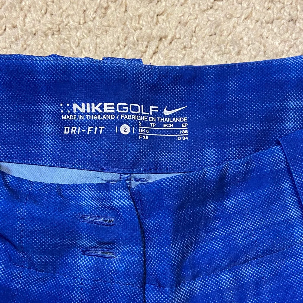 Nike Golf Blue Shorts - Image 2
