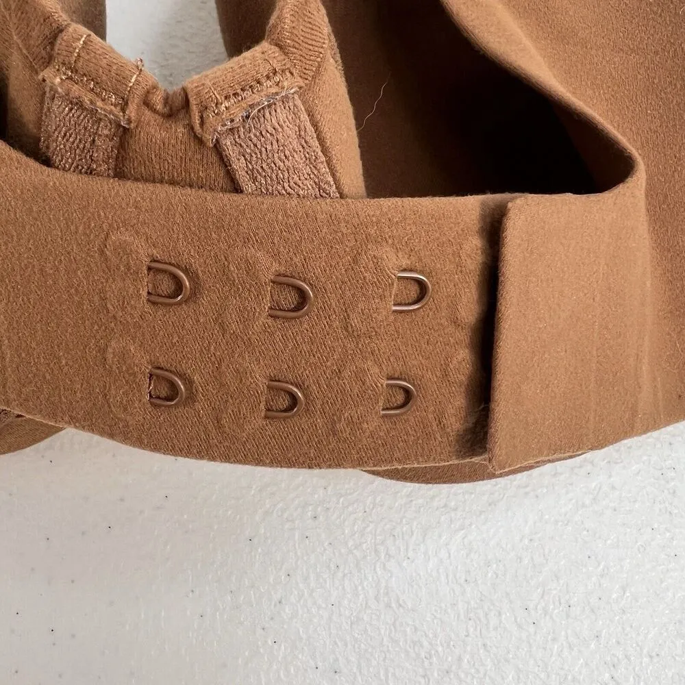 Aerie 32C Bra Smoothez Real Free Full Coverage Lightly Lined Intimates Brown - Image 8