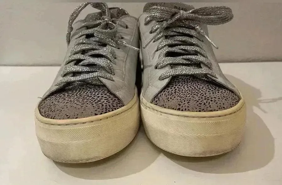 Thea Platform Leopard Sneakers Size 39, US 8.5-9. - Image 6