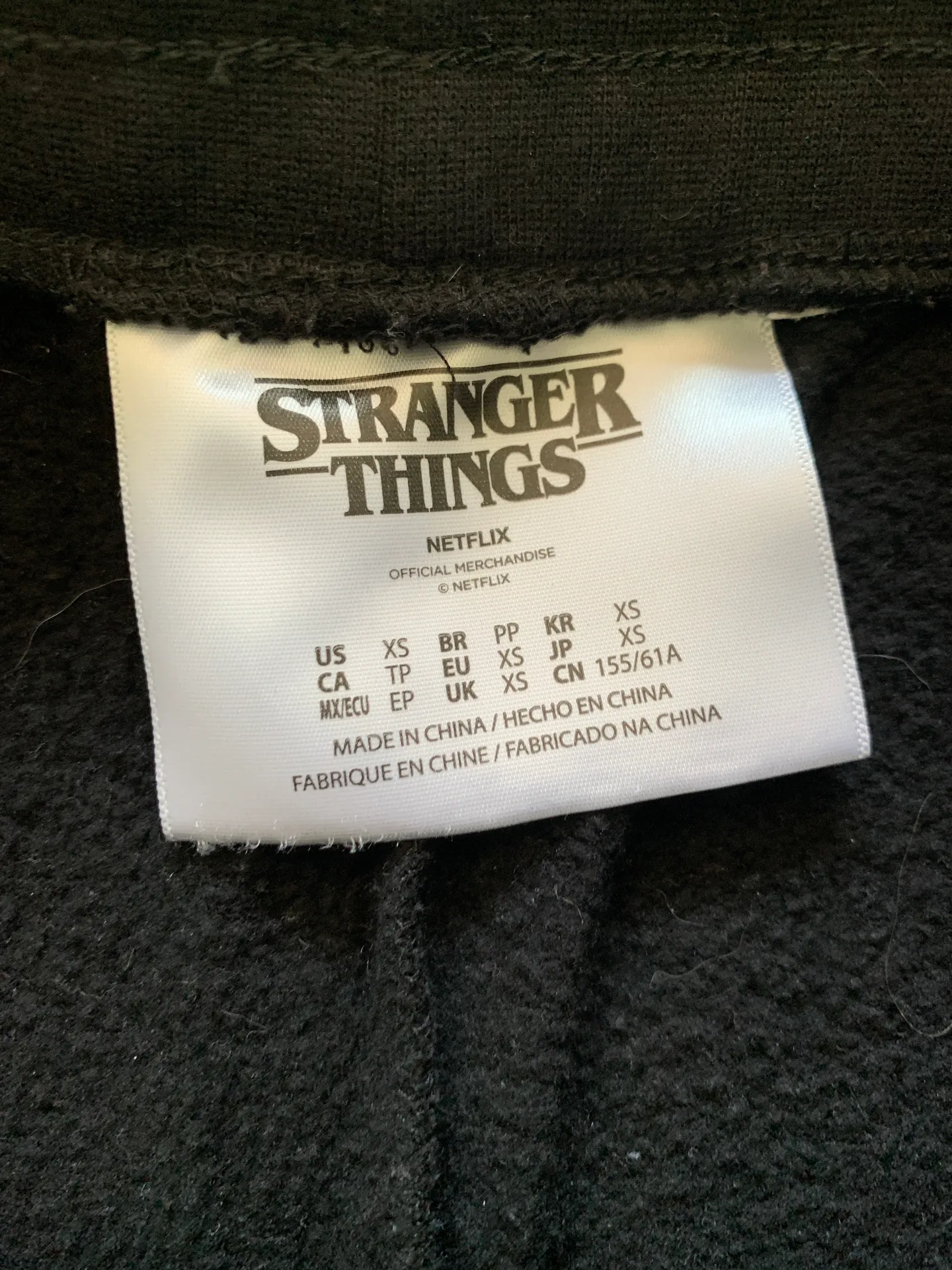 Stranger Things sweatpants Size XS - Image 2