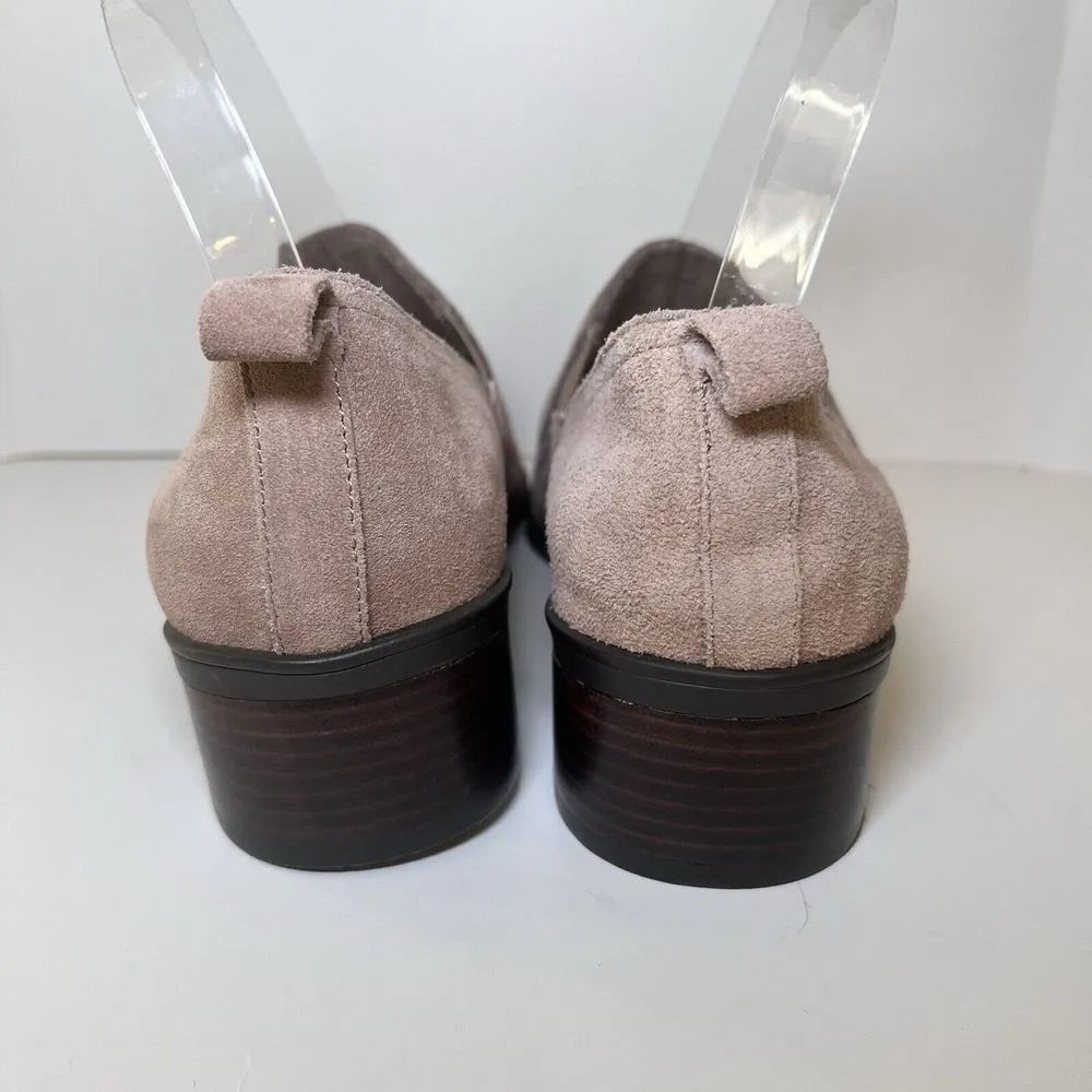 Bella Vita Women's Taupe‎ Slip On Shoe Low Bootie Loafer Size 10 US Neutral Boot - Image 4