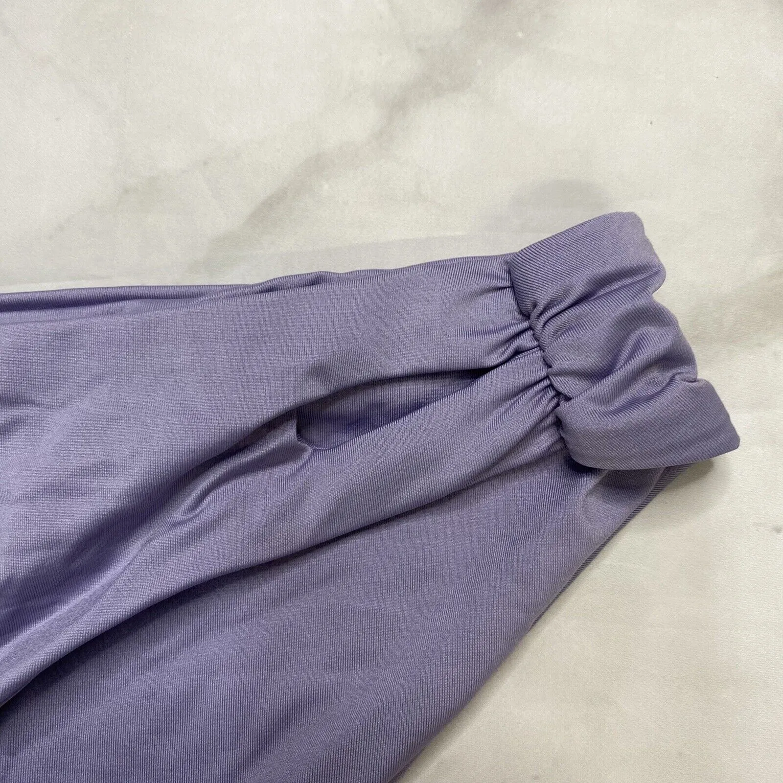 Soluna Womens Over The Moon Shirred Lilac Hipster Full Moon Fit Medium M New Purple - Image 3