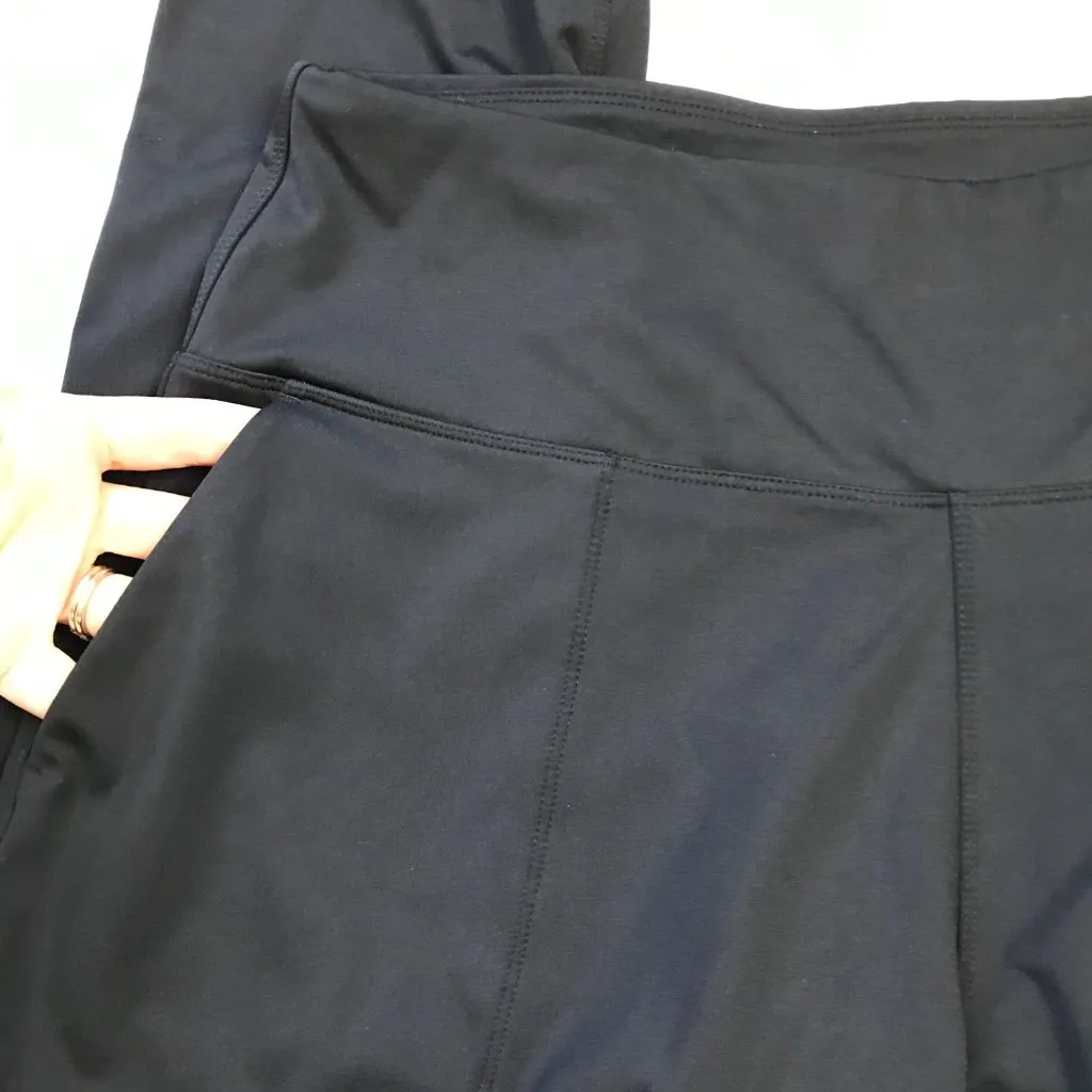 Dragon Fit Black Joggers Womens‎ Large Pockets High Waist Workout Yoga Tapered - Image 9