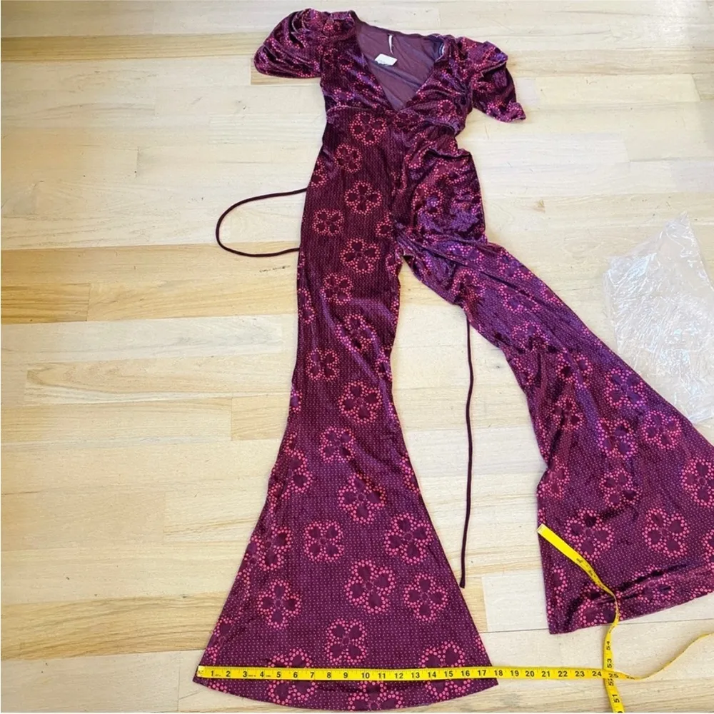 Free people beautiful jumpsuit in purple pink NWT - Image 10