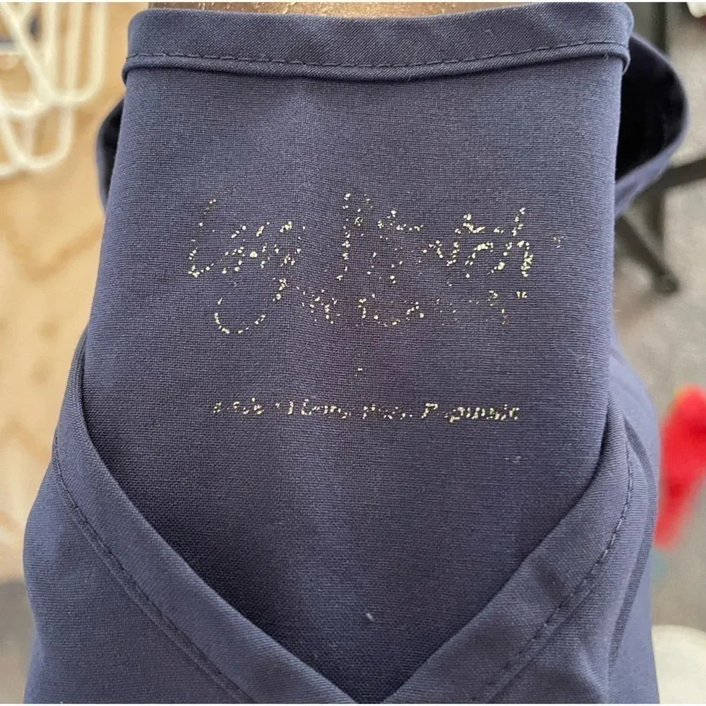 Easy Stretch ButterSoft Scrub Top​​​ Blue Size L - Image 8