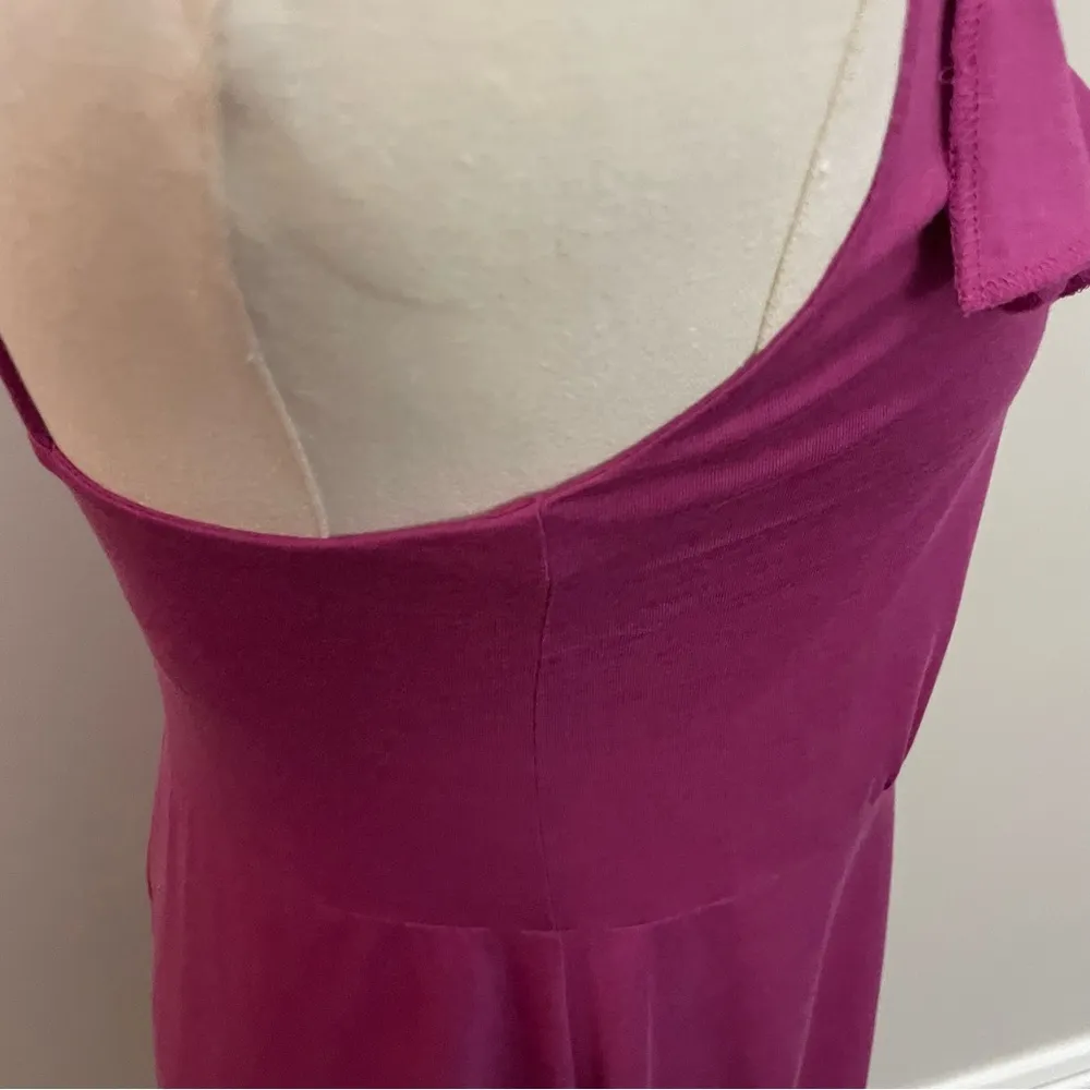 Patagonia Dress W’s Kamala Sleeveless Ruffle Shelf Bra Beach Fuchsia Purple Pink - Image 6