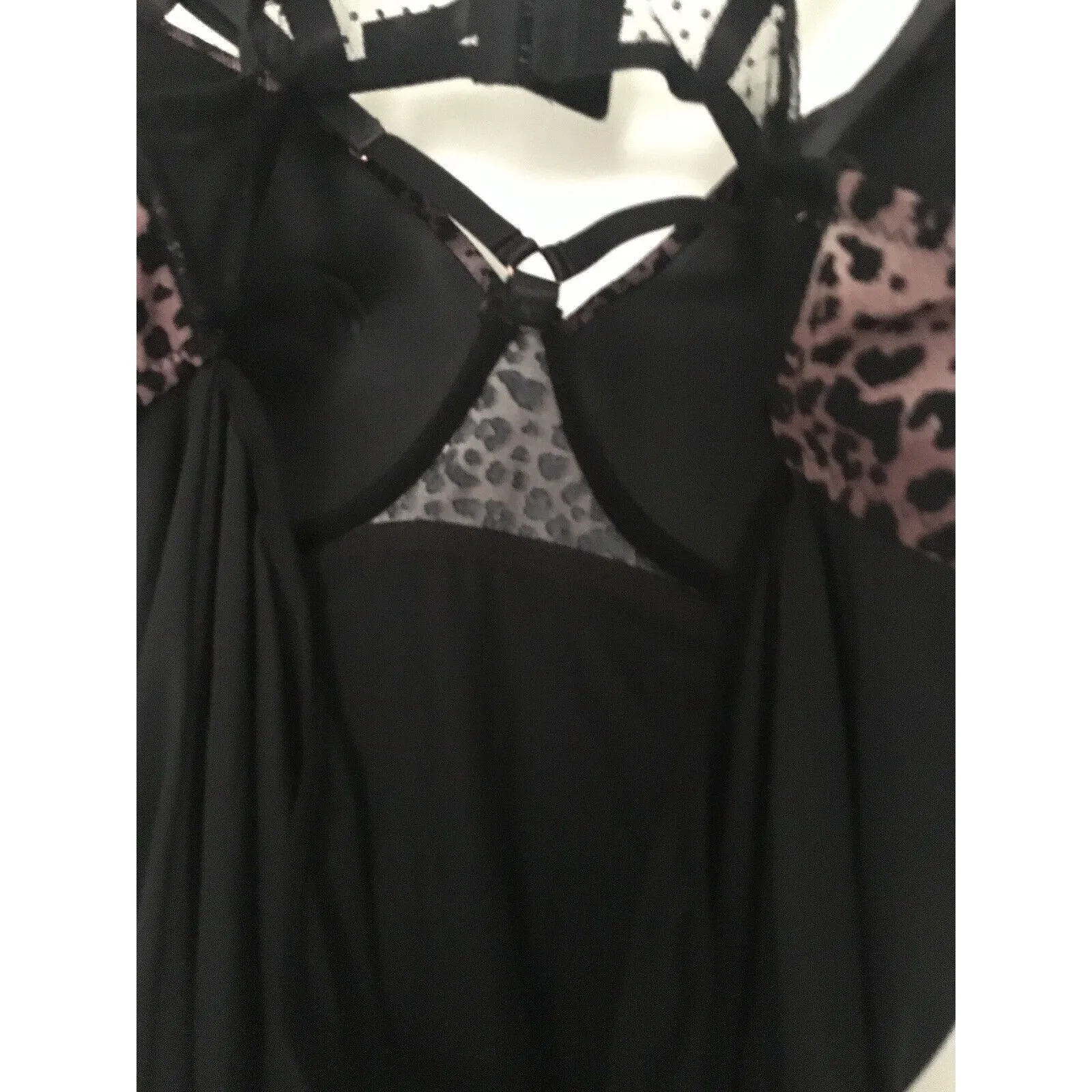 Curve by Fantasy Women's Plus Baby Doll Teddy Lingerie Dress 1pc Size 3X - Image 8