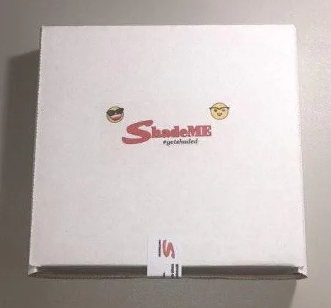 Pink Rimless Lens Sunglasses - Image 4